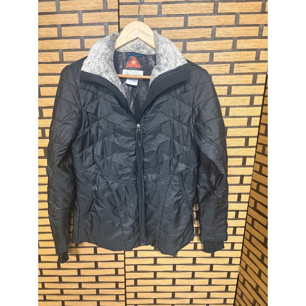 Columbia Black Omi Heat Jacket Size Small‎